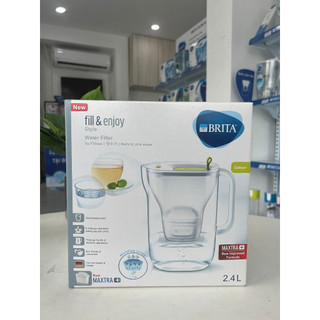 Bình lọc nước BRITA Style - 2,4L (có sẵn 1 lõi lọc Maxtra Plus) - Live