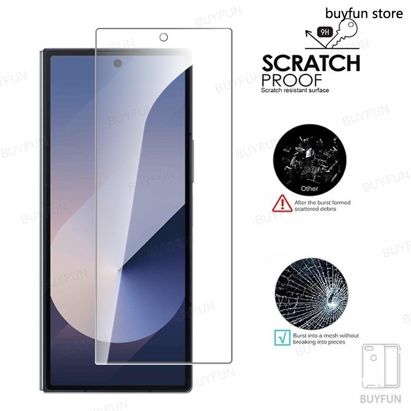 Samsung galaxy Z Fold 6 fold6 zfold6 Kính Cường Lực Trong Suốt Màn Hình Bảo Vệ