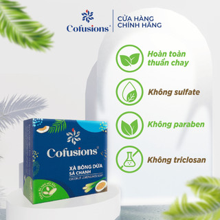 Xà bông dừa Cofusions sả chanh 100g