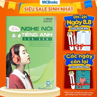 Sách - Tự Học Nghe Nói Tiếng Anh Căn Bản Dành Cho Người Mất Gốc - Học Kèm App Online