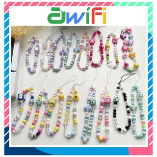  Dây Đeo Điện Thoại   Chìa Khóa   Điện Thoại Bằng acrylic Mặt Vuông Hạt Tròn Trái Tim   Dây đeo ốp lưng - Awifi Case Z4-3 