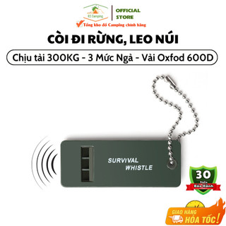 Còi đi rừng đường dài đa âm thanh còi siêu thanh thiết kế nhỏ nhẹ có dây, Còi sinh tồn âm lượng lớn