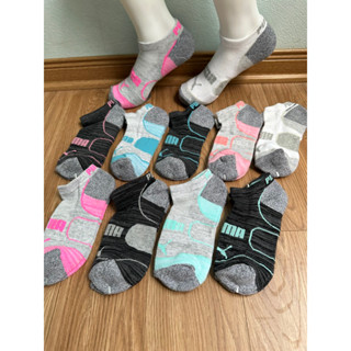 Tất vớ cổ ngắn Puma dày dặn, tất thể thao nam nữ hàng xuất xịn