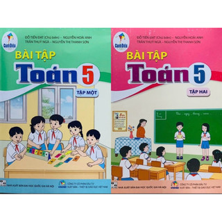 Sách -bài tập toán 5 tập 1+2