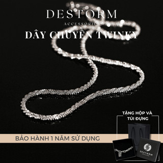 Dây Chuyền Nữ Destorm Twinky Necklace, Vòng Cổ Nữ Thép Không Gỉ, Có Hộp Và Túi Đựng