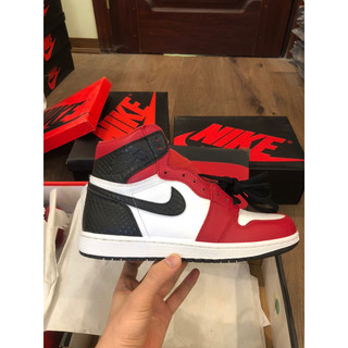 Giày sneaker Wmns air jordan1 high retro og "snaker satin"CD0461-601