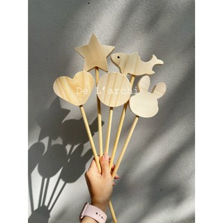 Combo 5 Đũa thần trung thu, đũa gỗ, gậy trung thu, cầm tay trung thu, đồ chơi trung thu