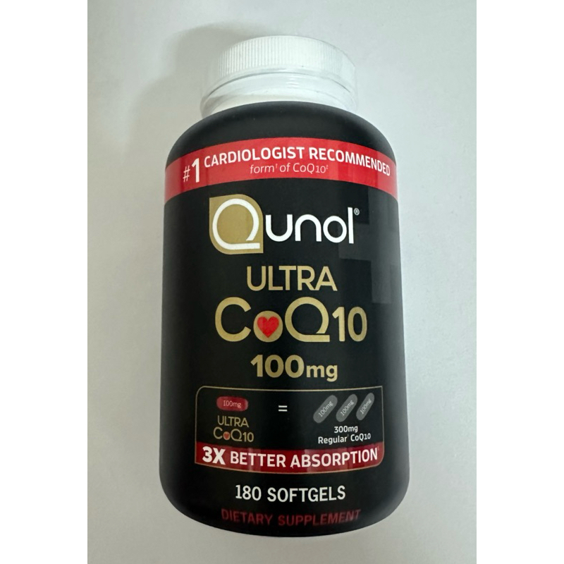 Viên uống hỗ trợ tim mạch Qunol Ultra CoQ10 100mg 180 viên