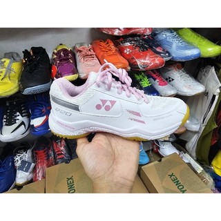 Giầy yonex shb 220cr trắng hồng chính hãng