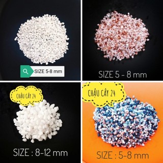 Sỏi trang trí bể cá (1 KG) chậu cây, terrarium, sen đá, xương rồng
