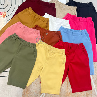 [ROSACA] Quần Lửng Ngang Gối Kaki Nữ Lưng Thun Giá Xưởng