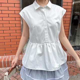 Kido - áo sơ mi không tay dáng babydoll mercy top
