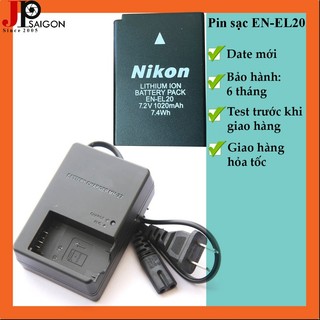 PIN SẠC THAY THẾ CHO PIN MÁY ẢNH NIKON EN-EL20