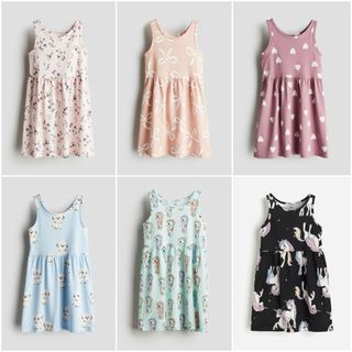 Váy sát nách trái cây HM H&M_hàng chính hãng authentic