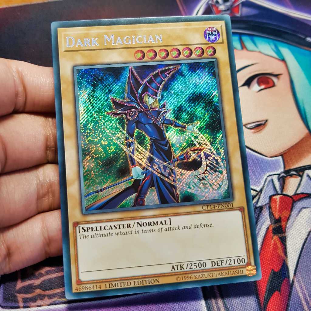 Thẻ bài Yugioh chính hãng | Dark Magician | CT14 Secret Rare