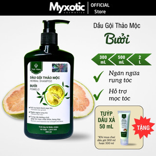 Dầu Gội Thảo Mộc Bưởi Tinh Nhiên ngừa rụng tóc, hỗ trợ mọc tóc, giúp tóc khỏe đẹp