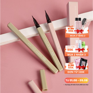 Bút kẻ mắt nước GOGO TALES siêu mảnh sắc nét lâu trôi Fine Makeup Eyeliner Gogotales GT146 GOGO72