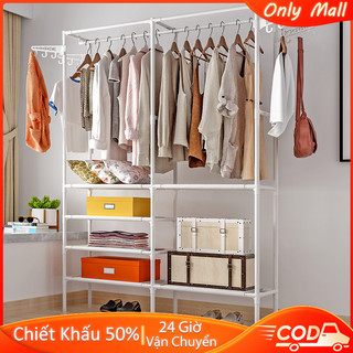 ONLY Gấp gọn Sào phơi đồ inox Giá Treo Quần Áo điều chỉnh được dung tích lớn