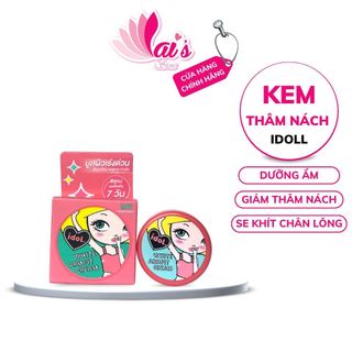 Kem Thâm Nách IDOLL White Armpit Cream (5g) Giảm Thâm, Trắng Mịn, Khử Mùi Hôi, Nách, Bẹn, Khủy Tay, Đầu Gối Chính Hãng
