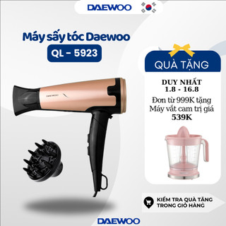 Máy sấy tóc Daewoo QL-5923 công suất 1800w, bảo hành 12 tháng