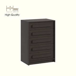 Happy furniture , tủ lưu trữ 5 ngăn kéo - rubel, thk_256 , 60cm x 40cm x 86cm dxrxc
