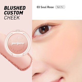 Phấn Má Hồng Peripera Pure Blushed Sunshine Cheek/ Custom Cheek 4.2g