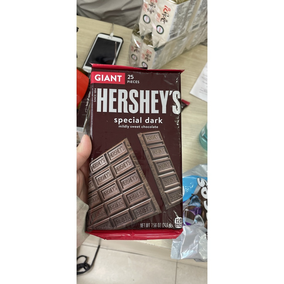 Thanh kẹo Socola HERSHEY'S 16 -25 miếng