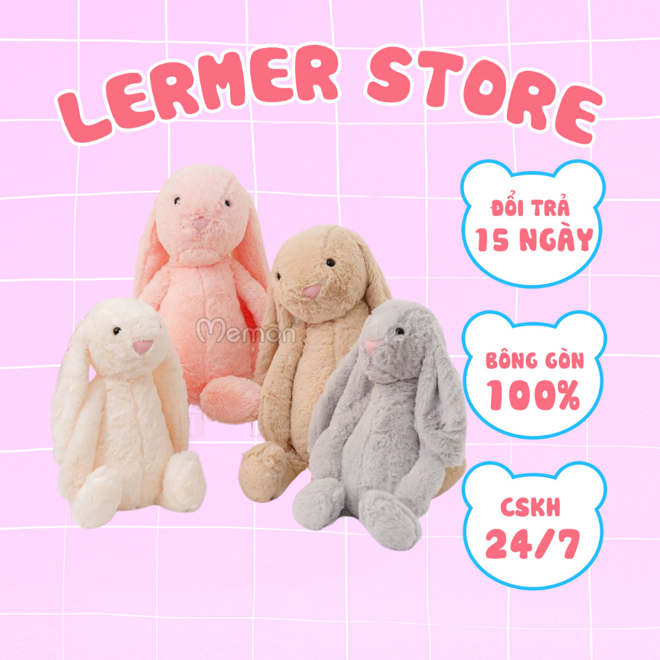 Gấu bông Jellycat, Thỏ bông Jellycat, thỏ Jellycat siêu mềm đẹp