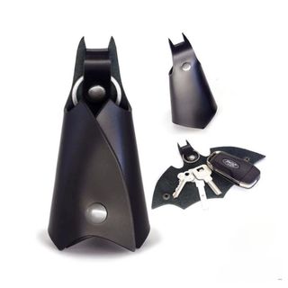 Bao da móc khóa Batman hình cánh dơi độc đáo kiểu dáng mơi mẻ,da cao cấp nhỏ gọn tiện lợi nhỏ gọn