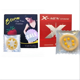 Bộ 2 Bao cao su 7 bi kéo dài thời gian
