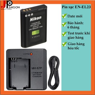 PIN SẠC THAY THẾ CHO PIN MÁY ẢNH NIKON EN-EL23