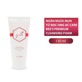 [Tặng 1Mask ]A237_[Cty Có Sẵn]Sữa rửa mặt ngừa mụn từ nọc ong Accare 130ml
