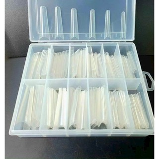 Móng nối típ tre, móng típ thang trong đục 10 số