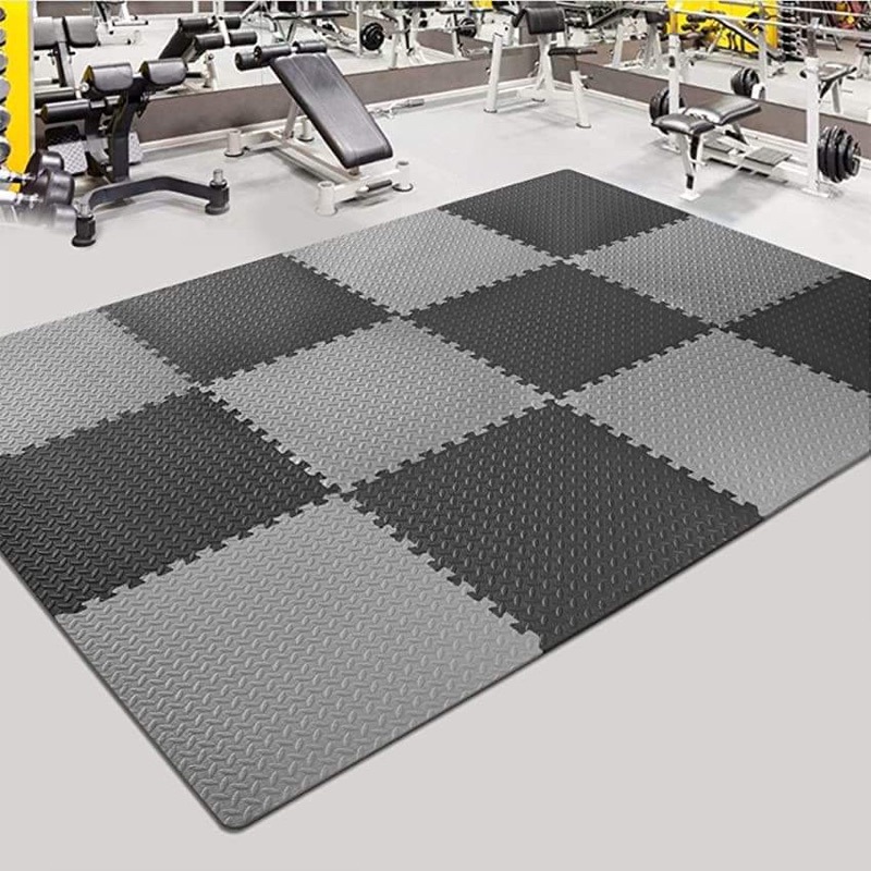 thảm xốp đen ,xám vân khế 60×60×1cm (nhiều màu, được chọn màu) có viền