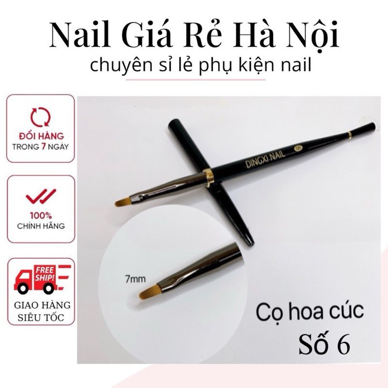 Cọ Vẽ Hoa Cúc Dingxi Nail Số 6