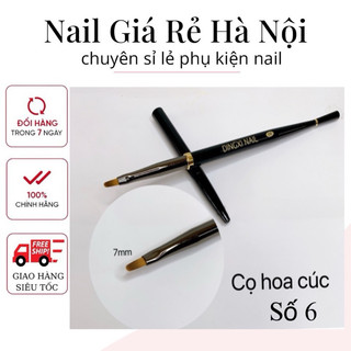 Cọ vẽ hoa cúc dingxi nail số 6