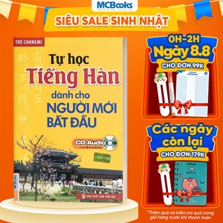 Sách - Tự Học Tiếng Hàn Cho Người Mới Bắt Đầu - Học Kèm App Online