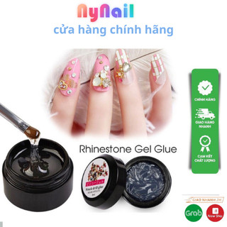 combo 2 hũ Gel gắn đá 8ml Gel trong đính đá nail