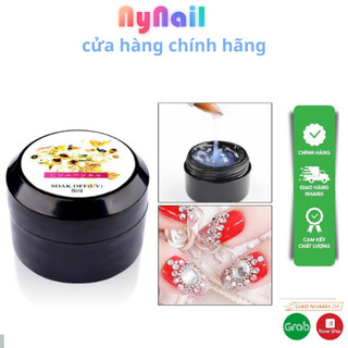 combo 2 hũ Gel gắn đá 8ml Gel trong đính đá nail