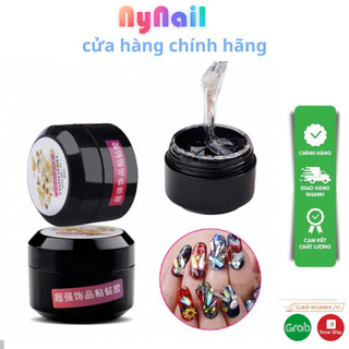 combo 2 hũ Gel gắn đá 8ml Gel trong đính đá nail