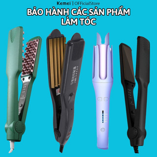 BH các sản phẩm máy làm tóc, máy ép uốn duỗi làm phồng tóc
