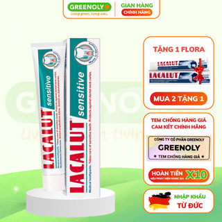 Kem Đánh Răng Lacalut Extra Sensitive Cho Răng Ê Buốt, Ngăn Ngừa Viêm Nướu 75ml