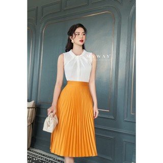 Chân Váy Nữ MY WAY Dập Ly Lụa Cao Cấp 2MCX207