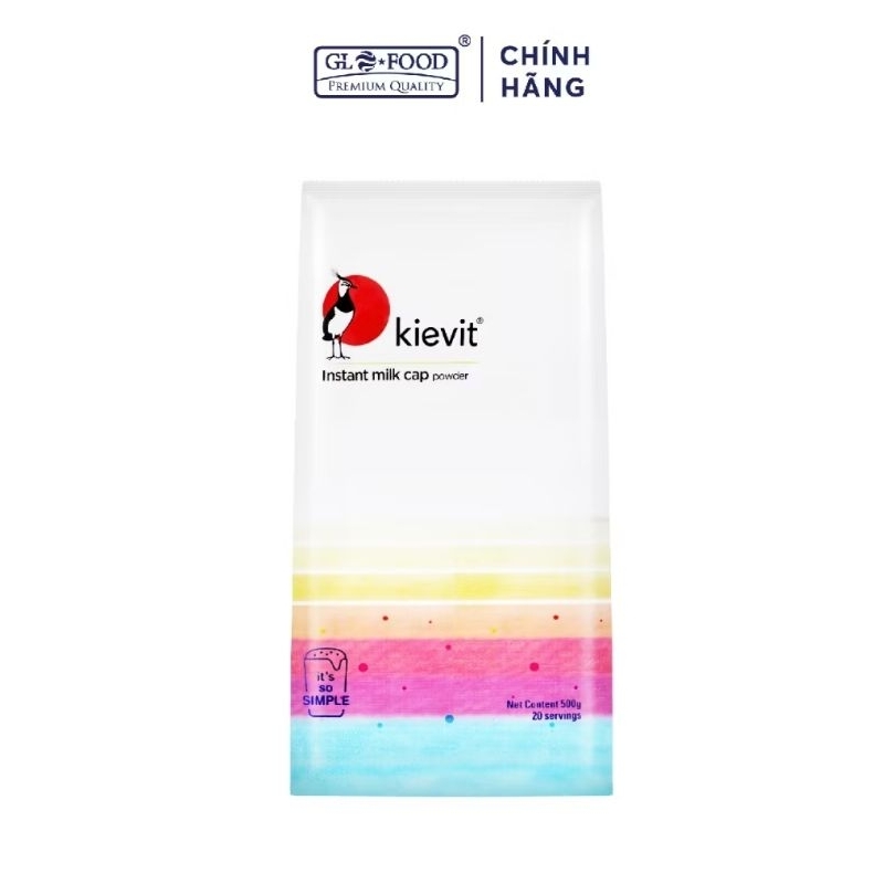 Bột Milk Foam (Milk Cap-Kievit) 500gr