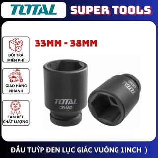 Đồ nghề total đầu tuýp lục giác vuông 1 inch 33mm—>38mm thhisd0133l- thhisd0134l- thhisd0136l- thhisd0138l