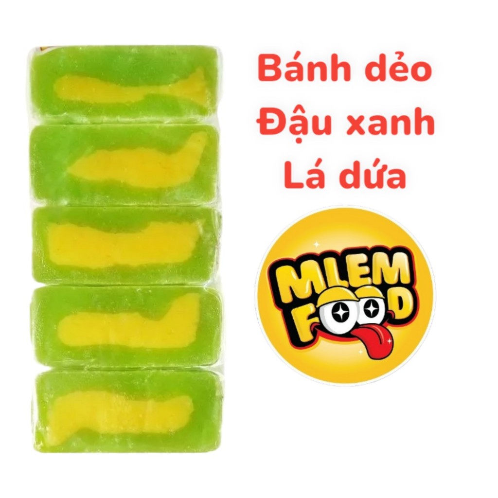 BÁNH DẺO ĐẬU XANH LÁ DỨA thơm, ngọt
