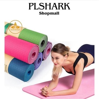 Thảm Tập yoga chống trượt 2 lớp dày chất...