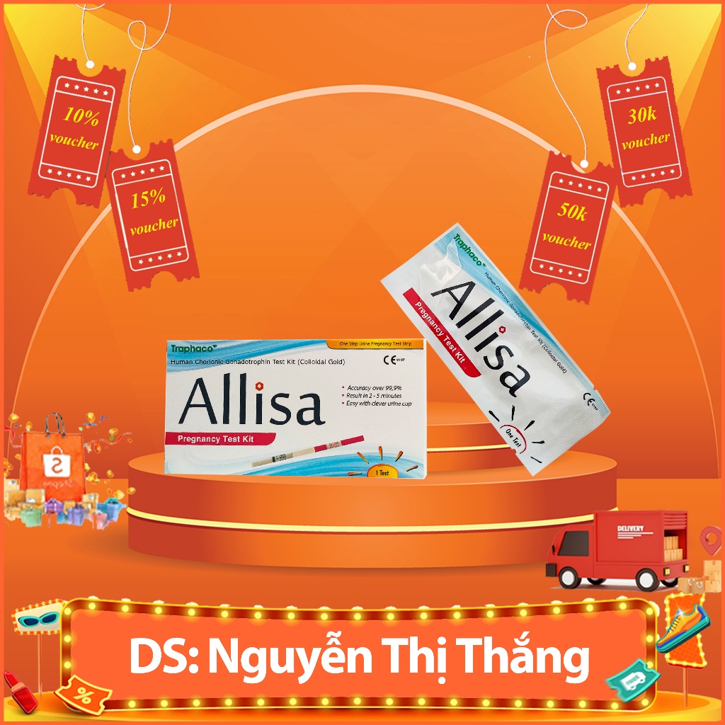 que phát hiện thai sớm, thử thai allisa