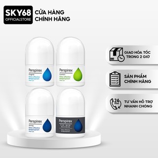 Lăn Khử Mùi Perspirex Giảm Tiết Mồ Hôi Dành Cho Mọi Loại Da 20ml