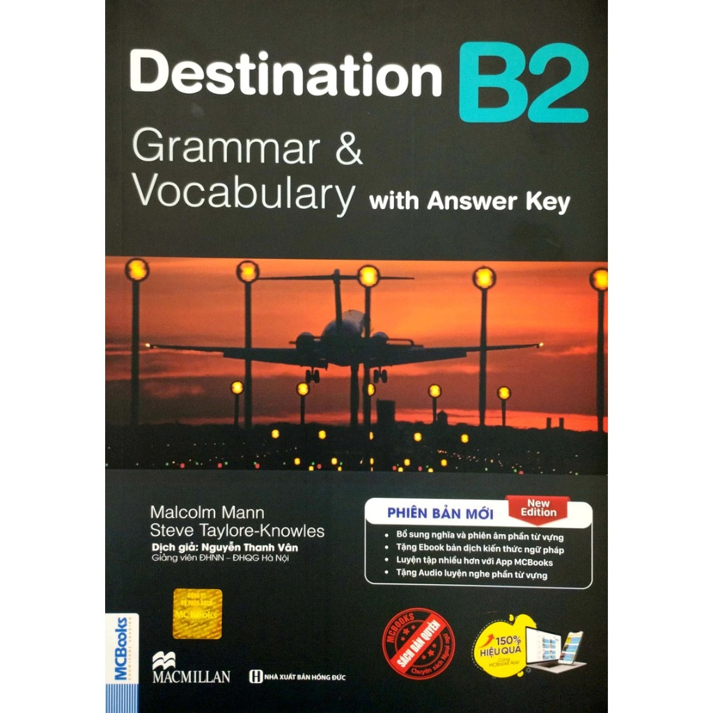 Sách - Destination B2 - Grammar And Vocabulary with Answer Key